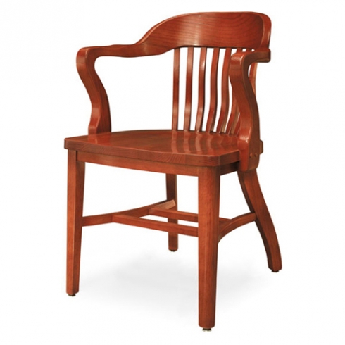 Courthouse AC wood seat