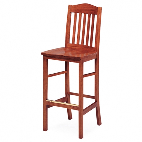 Wright Barstool wood seat
